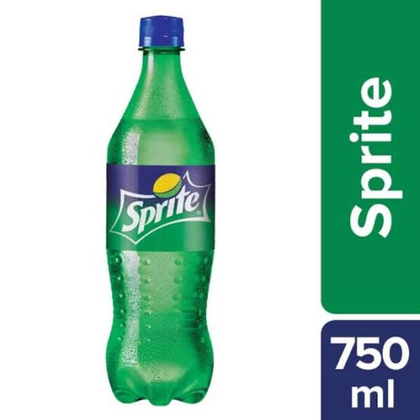 Sprite Soft Drink PET Bottle, 750 ml
