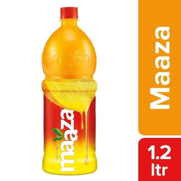Maaza Mango Drink, Original Flavour, 1.2 Liter PET Bottle
