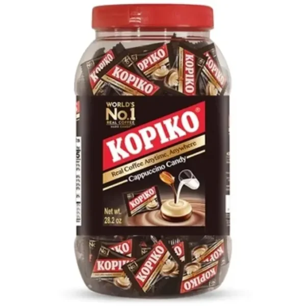 Kopiko Cappuccino Coffee Candy Jar