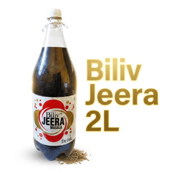 Biliv Soft Drink - Jeera Masala, 2L Bottle, Vegetarian