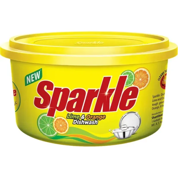 Sparkle Lime & Ornge Dshwsh Bar 600g Tub Dishwash Bar