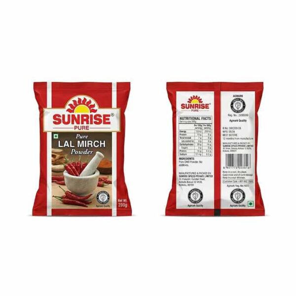 Sunrise Pure Red Chilli Powder Pouch